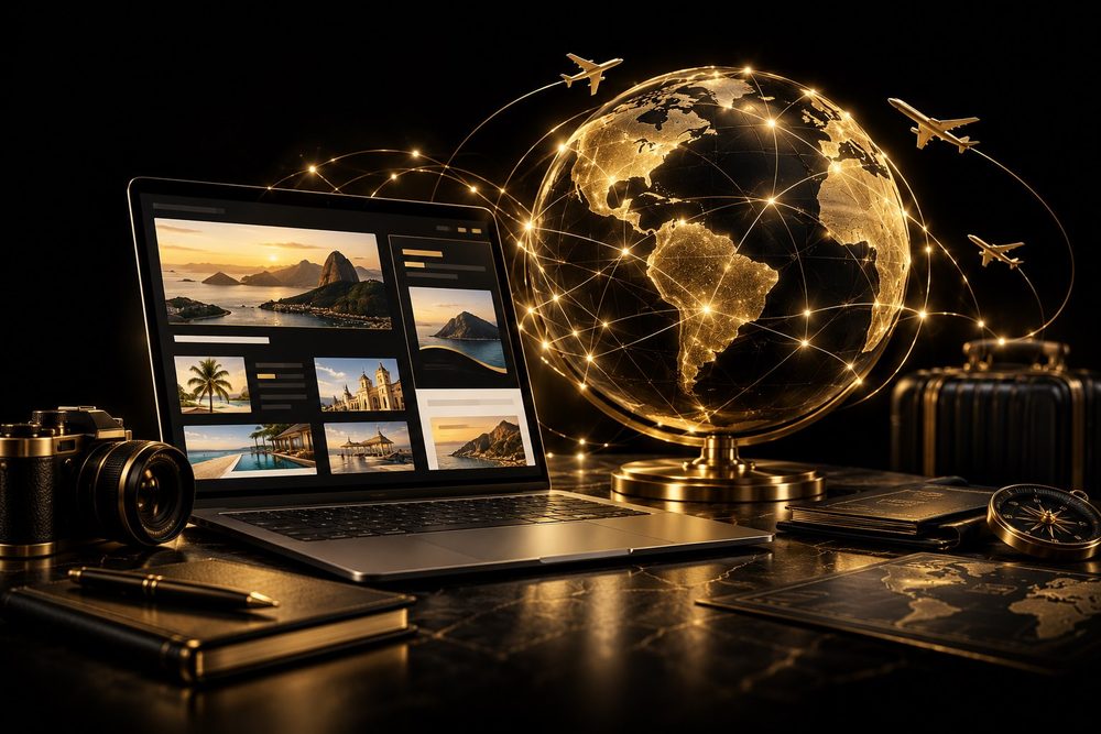Agente de viagens criando com inteligência artificial